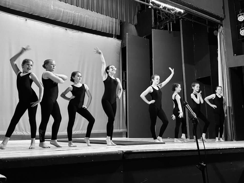 Group dance performance
